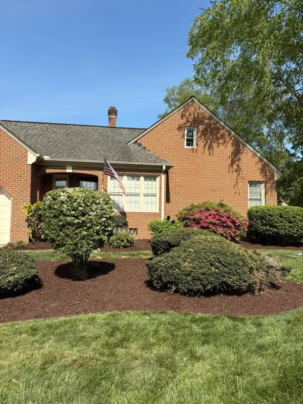 Mulched Shrub Bed Design